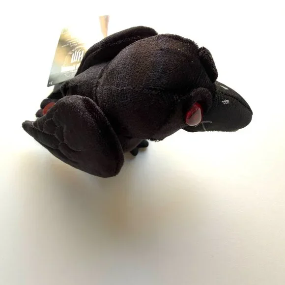 3801 DISNEY PARKS DISNEY HAUNTED MANSION RAVEN CROW WITH RED EYES - Picture 3 of 7